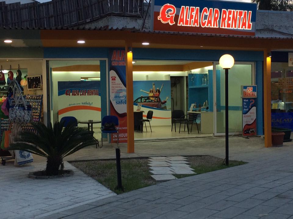 ALFA Rent a Car rhodes rent a car Ialysos rent a car